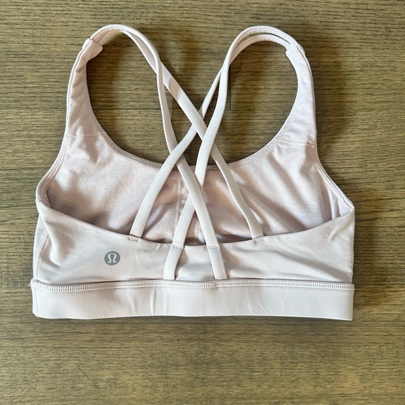 Lululemon Energy Bra-Size 4-Parfait Pink - Picture 4 of 6